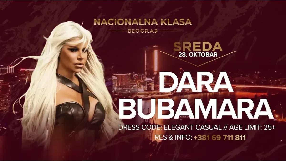 Dara Bubamara at Nacionalna klasa 2026